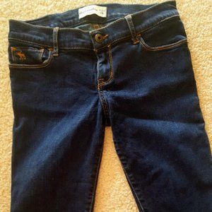 Abercrombie Teen Jean Shorts 16Slim/2-4Junior
